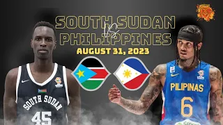 FIBA WORLD CUP | Live | PHILIPPINES VS SOUTH SUDAN | JUST PLAY TM SCOREBOARD