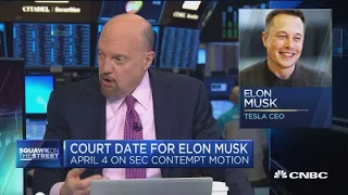 Jim Cramer: This court appearance might be a problem for Elon Musk