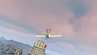 Landing another plane on maze bank
