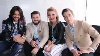 Interview with DoReDos from Moldova @ Eurovision in Lisbon 2018