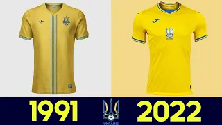 The Evolution of The Ukrainian National Football Team Football Kit in History 2022