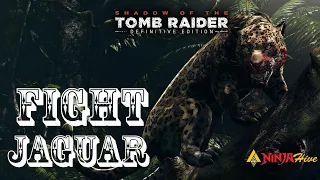 Shadow of the Tomb Raider Jaguar Final Fight / Jaguar Boss Fight - Walkthrough Gameplay [4K] (PC)