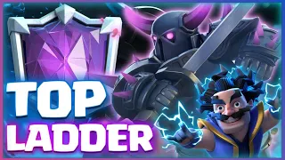 TOP LADDER PUSH WITH PEKKA BRIDGE SPAM - CLASH ROYALE !