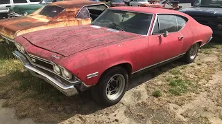 1968 Chevelle SS restoration project