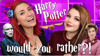 Harry Potter WOULD YOU RATHER?! ft. Cherry Wallis