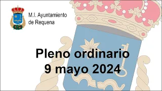 Pleno Ordinario del 9 de mayo de 2024