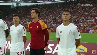 Crazy scenes at the Olimpico as Roma fans welcome Paulo Dybala