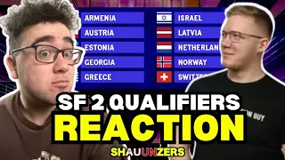 [REACTION] SEMI FINAL 2 QUALIFIERS (ft. EpixEurovisionGuy) | Eurovision Song Contest 2024