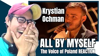 Krystian Ochman - "All by Myself" - Final episode 1 - The Voice of Poland 11 REACTION