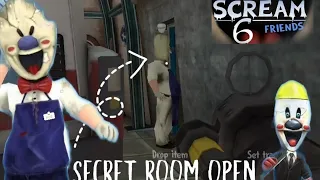 Ice scream 6 / secret room open glitch/ ice scream uncal and Mini rods