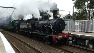 Australian Trains - Double Header Steam Special's Return