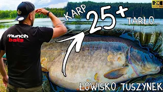 Zasiadka na Łowisku Tuszynek / tarło / karp 25kg "pięć łusek" - Vlog12