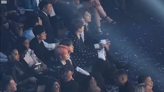 190501 BBMA BTS Reaction to Dan+Shay, Tori Kelly Speechless