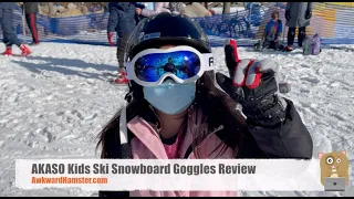 AKASO Kids Ski Snowboard Goggles Review