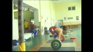 Алексей Петров рывок 190 кг./Aleksey Petrov 190 kg Snatch