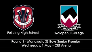 Highlights - Feilding High vs Waiopehu College