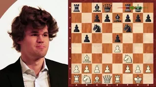 Amazing Chess Game: Magnus Carlsen vs Levon Aronian : determination! : Sinquefield Cup (2013)