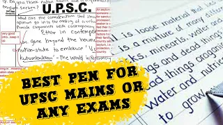 Best pen for upsc mains | Best pen for Students upsc 2023