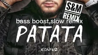 Konfuz-Рататата(bass boost, slow remix)