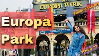 Indian Girl in Europa park, Germany🇩🇪 Most popular theme park in Germany|Best theme park in Europe