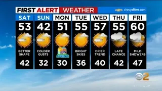 First Alert Forecast: CBS2 3/17 Nightly Weather at 11PM