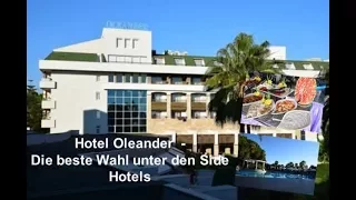 Hotel Oleander Side 2017 - Die beste Wahl unter den Side Hotels