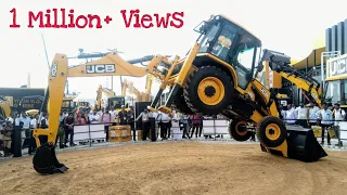 JCB 3DX Backhoe Skills Show - #Excon