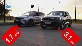 Volvo XC40 и Geely Coolray. Почему Вольво дороже?