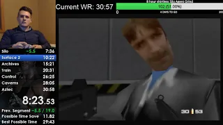 Goldeneye Speedrun -Secret Agent 30:33 (World Record)