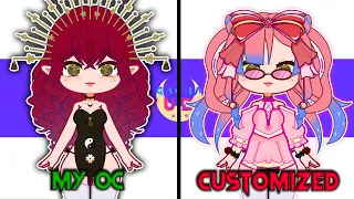 CUSTOMIZING MY OC IN GACHA VTUBER APP