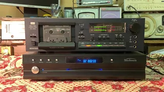 Sansui SC-D55, запись на деку, лента Fuji metal Z.