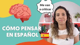 🧠 Mi CONTROVERTIDO truco para PENSAR en ESPAÑOL 🧠 || María Español