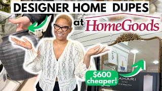 *NEW* HomeGoods Home Decor Finds March 2024! | Pottery Barn and RH Look for Less!