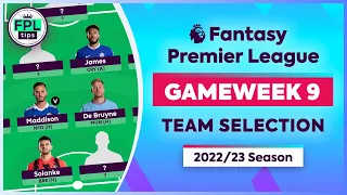 FPL GW9: TEAM SELECTION | Isak to Toney or Solanke? | Gameweek 9 | Fantasy Premier League 22/23 Tips