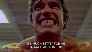 ARNOLD SCHWARZENEGGER MOTIVATIONAL SPEECH - FULL MOVEMENT!