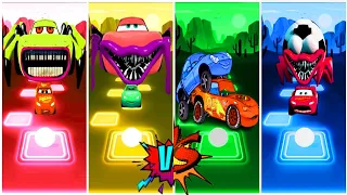 McQueen Blue Eater🆚 McQueen Yellow Eater 🆚 McQueen Pink Eater 🆚 McQueen Green Eater 🎶 Who is Best?