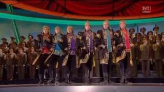 Red Army Choir & Moscow Military School Russian Folk Songs Mix Live Eurovision Song Contest 2009