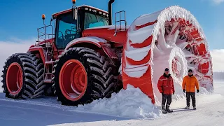 Mega-powered snow plows that mankind can't do without.