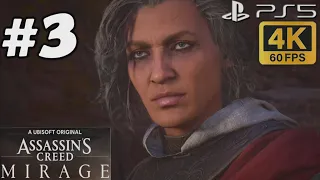 ASSASSIN'S CREED MIRAGE PS5 Walkthrough Gameplay Part 3 (FULL GAME)