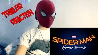 РЕАКЦИЯ НА ТРЕЙЛЕР "ЧЕЛОВЕК-ПАУК: ВОЗВРАЩЕНИЕ ДОМОЙ/SPIDERMAN HOMECOMING"