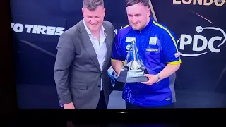 Luke Littlers 9 darter as he wins Premier League final 2024 😎🤘