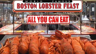 $64.95/person for Unlimited LOBSTER, Snow Crab Legs & much more @ World Famous Boston Lobster Feast