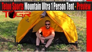 Inexpensive and Functional - Teton Sports Mountain Ultra 1 Person Tent - Preview