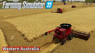 The Last WHEAT Field | Western Australia | Farming simulator 22 | Timelapse