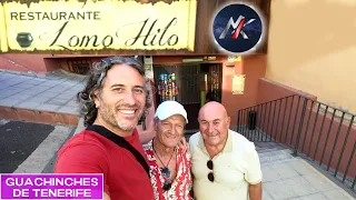 🍽️ La SABROSA CARNE del RESTAURANTE LOMO HILO (ft. Pepe Espada y Martín) 🥩 [Guachinches de Tenerife]