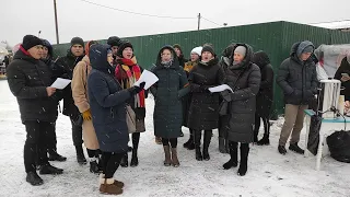 Що то за предивна в світі новина.     євангелізайційне служіння " молодь с Малинськ "