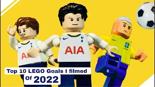 Top 10 Goals I filmed of 2022 | LEGO Highlights