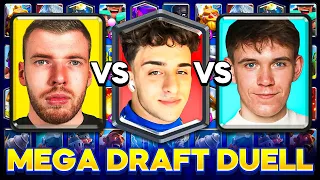 😱🤯BIGSPIN vs. LUKAS vs. DOMINIK - MEGA AUSWAHL DUELL EXTREM! | Clahs Royale Deutsch