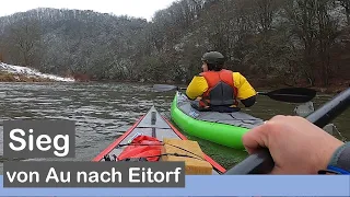 Auf der schönen Sieg von Au nach Eitorf (mit 2 x Gumotex Swing)