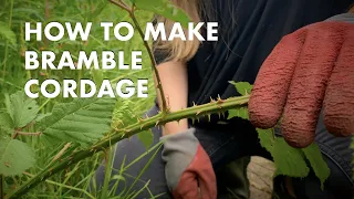 How to Make Bramble Cordage